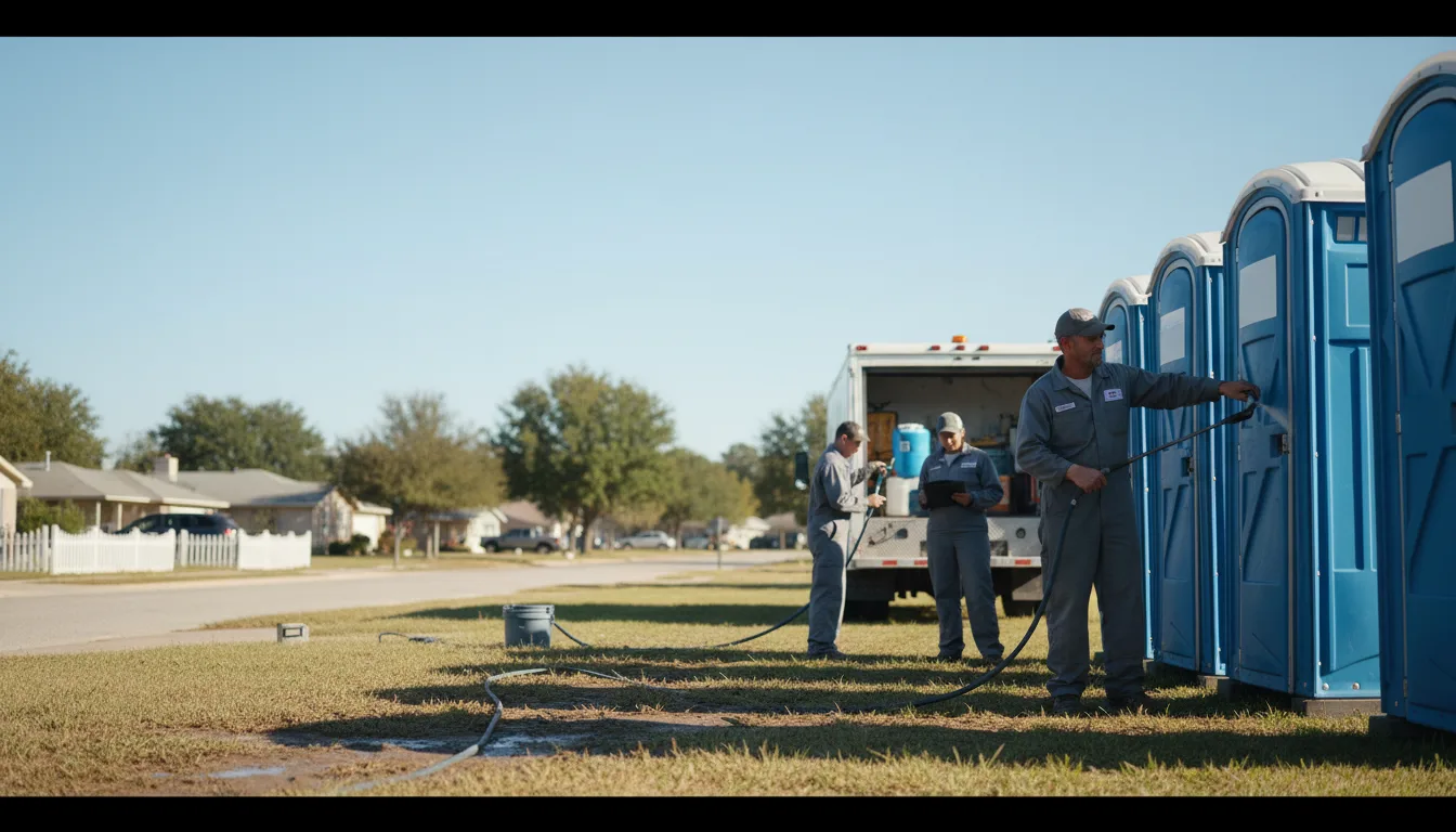 Long-Term Portable Toilet Rental in Brooklet, GA near me